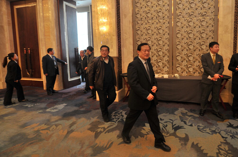 省市領(lǐng)導(dǎo)嘉賓步入會場